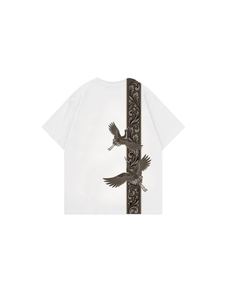 CRANE WHITE TSHIRT SMALL