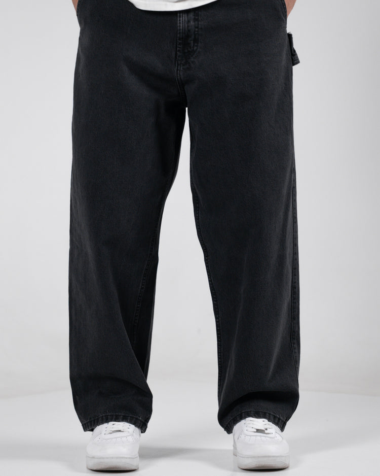 LOOSE FIT BAGGY JEANS IN BLACK