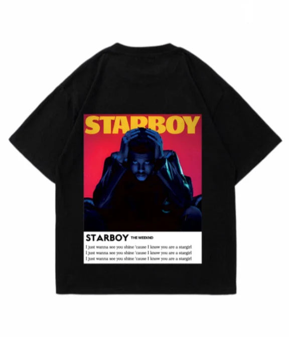 STARBOY TSHIRT BLACK LARGE