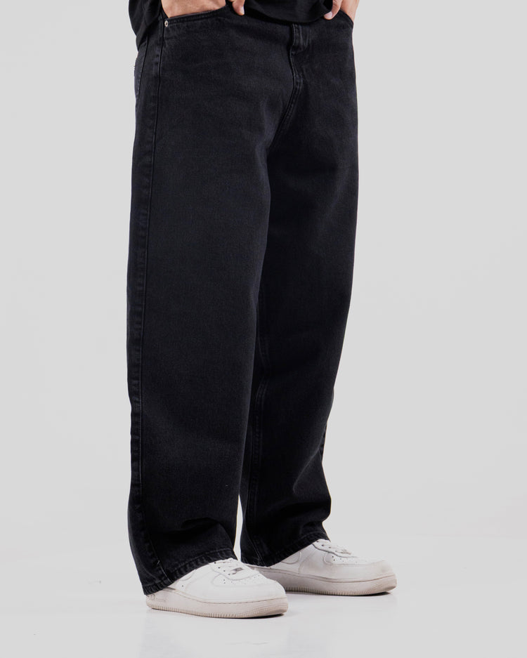 VINTAGE BAGGY JEANS IN BLACK