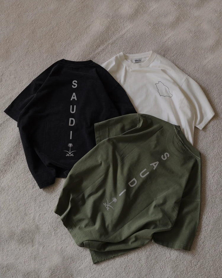 KSA SAUDI TSHIRT GREEN MEDIUM