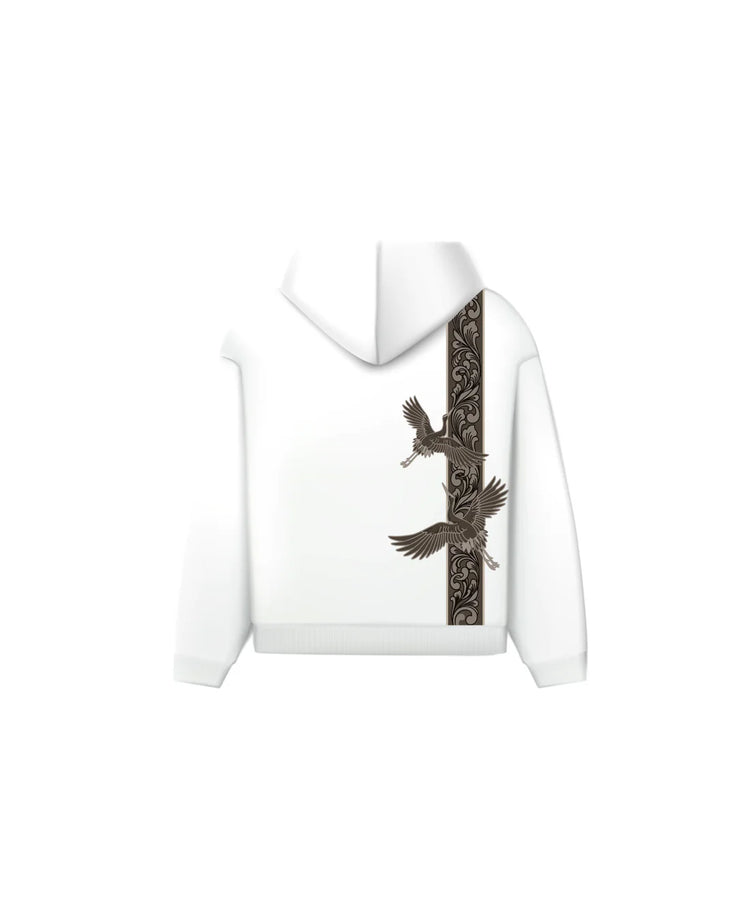CRANE XL HOODIE WHITE