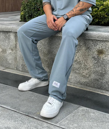 CHAIN STITCHED PANTS LARGE