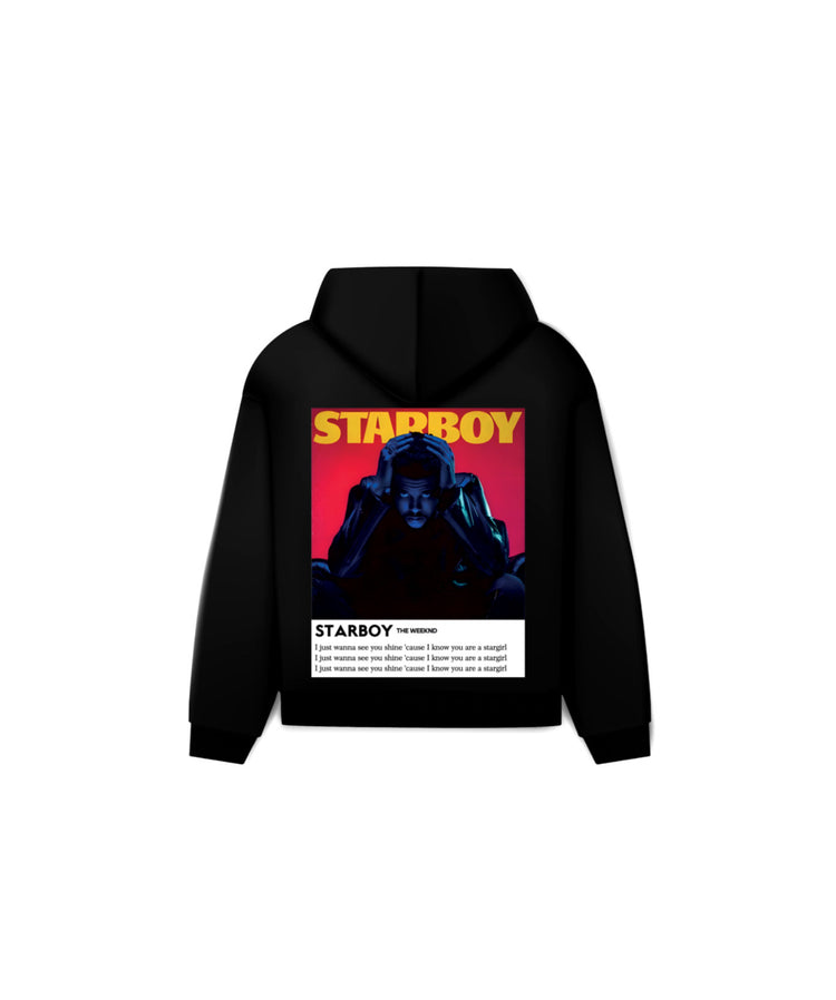 STARBOY XL HOODIE BLACK