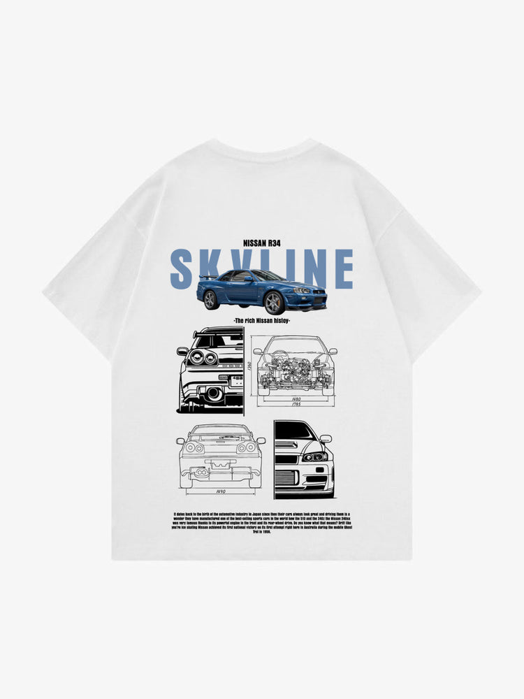 SKYLINE TSHIRT XL