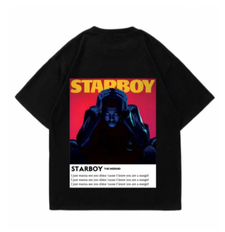 STARBOY BLACK MEDIUM TSHIRT