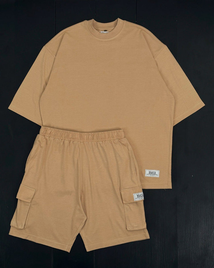 ESSENTIAL TSHIRT AND CARGO SHORTS THIN SET
