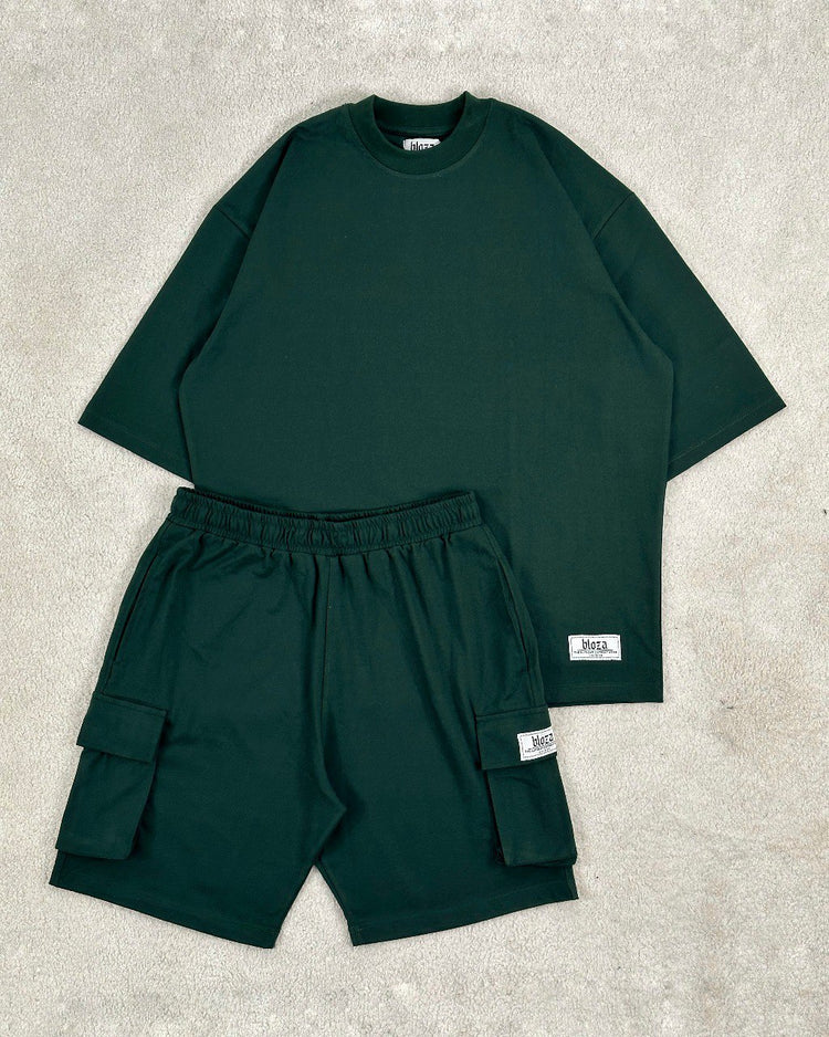 ESSENTIAL TSHIRT AND CARGO SHORTS THIN SET