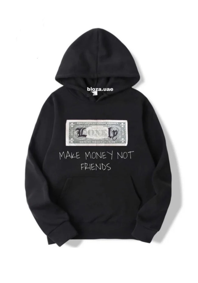 Money never sleep SWEATSHIRT 2XL