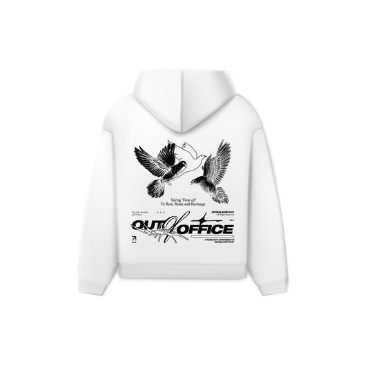 out of office bold graphic streetwear hoodie UAE