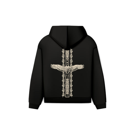 Bloza Hawkline graphic streetwear hoodie UAE