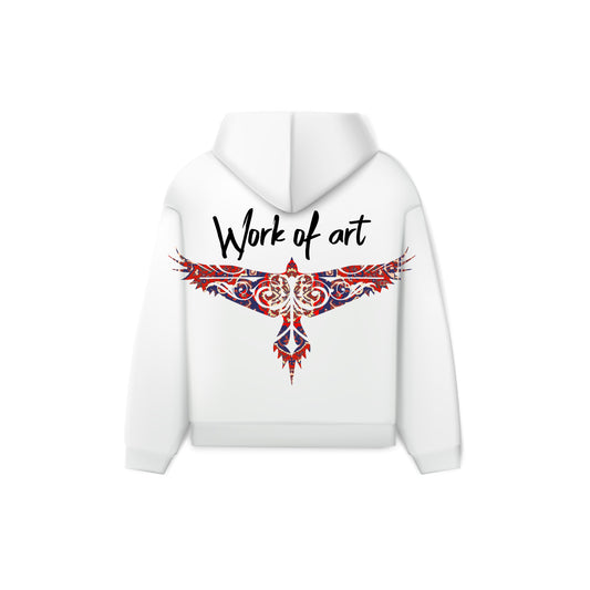 work of art graphic premium oversized streetwear hoodie UAE