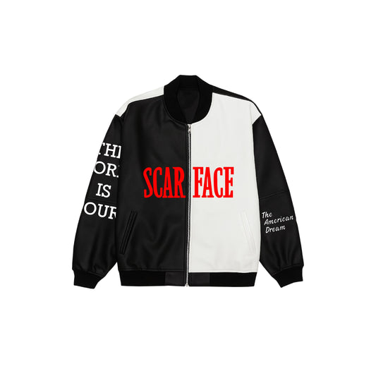 scarface graphic streetwear jacket urban fashion UAE