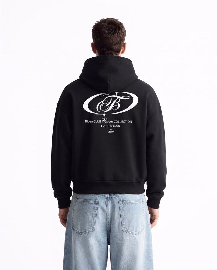 Bloza Club Core Collection Dropshoulder Boxed Hoodie