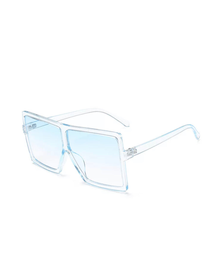 Large Square Frame Sunglasses