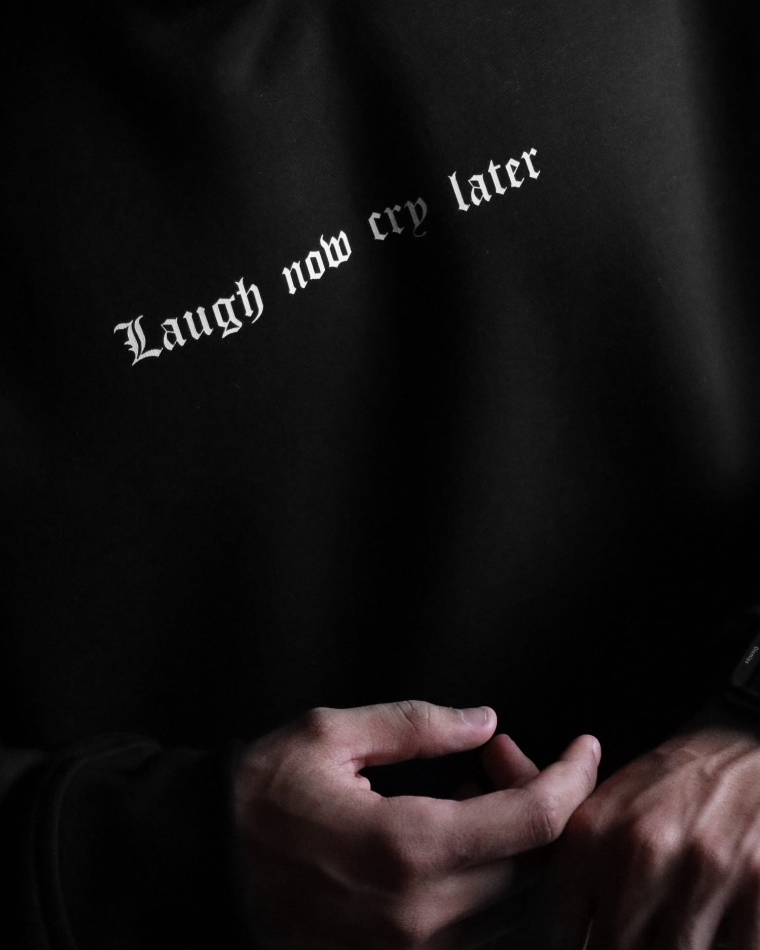 Laugh now cry later Hoodie – Bloza