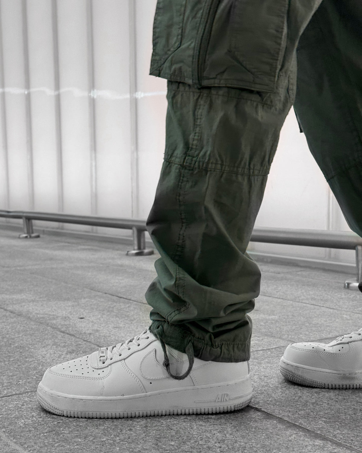 Light Military green Cargo pants