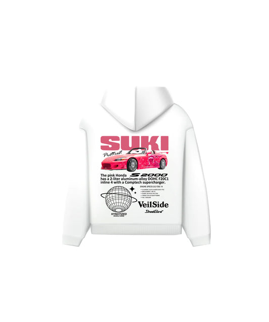 SUKI HOODIE SMALL WHITE