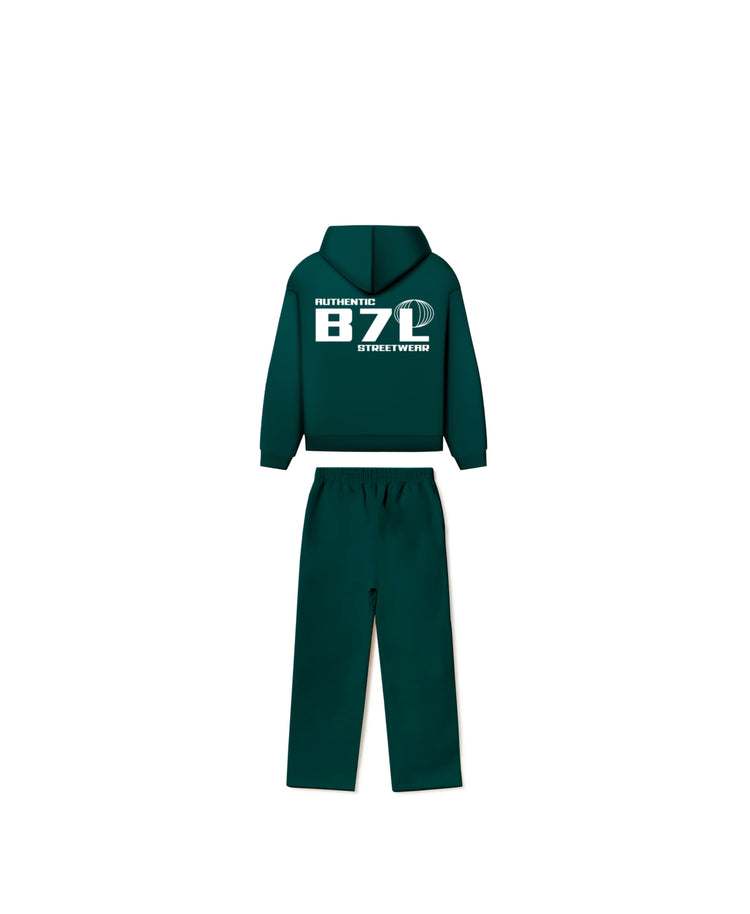 BLOZA FUTURE OPEN BOTTOM SWEATPANTS & HOODIE SET