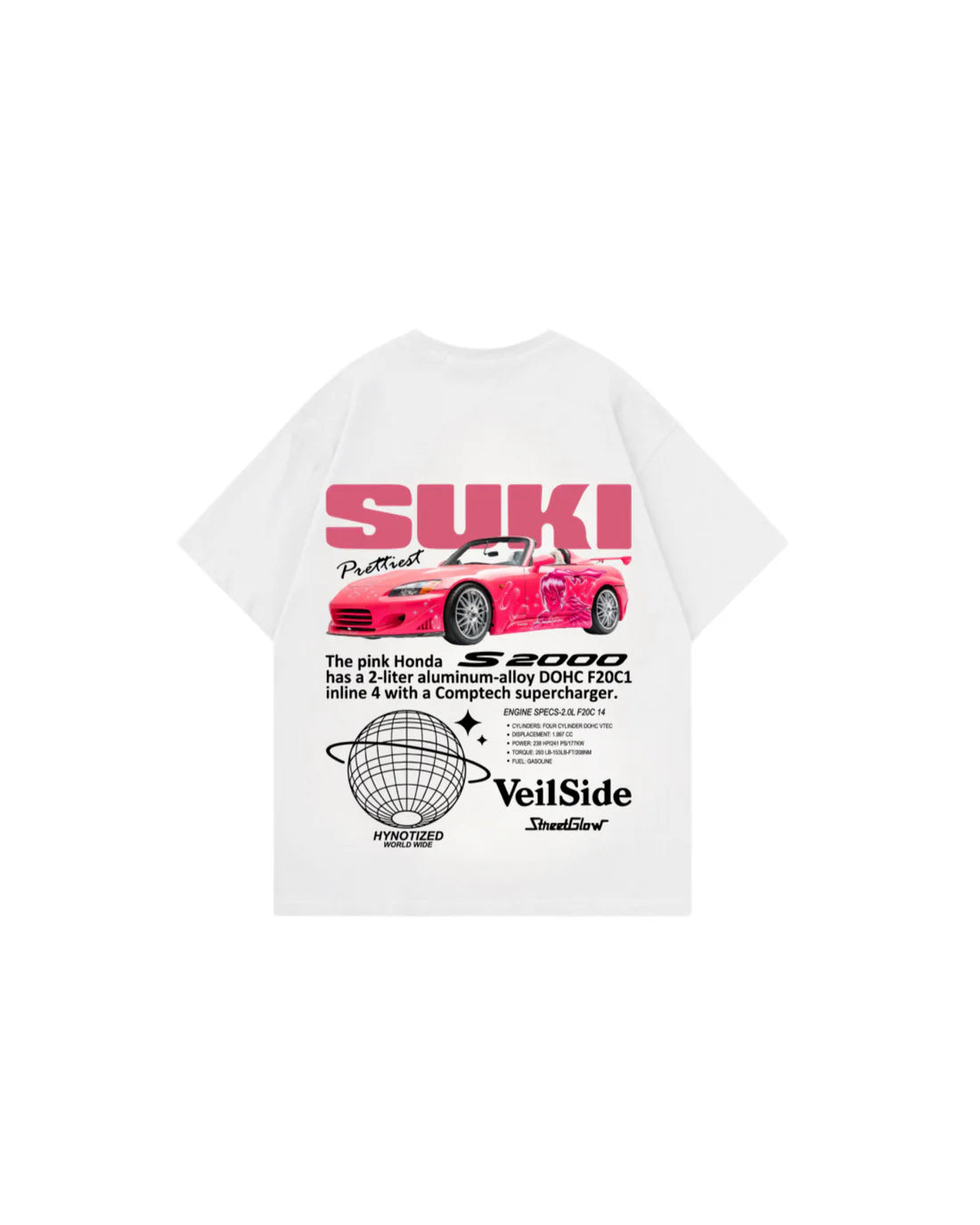 SUKI TSHIRT WHITE MEDIUM