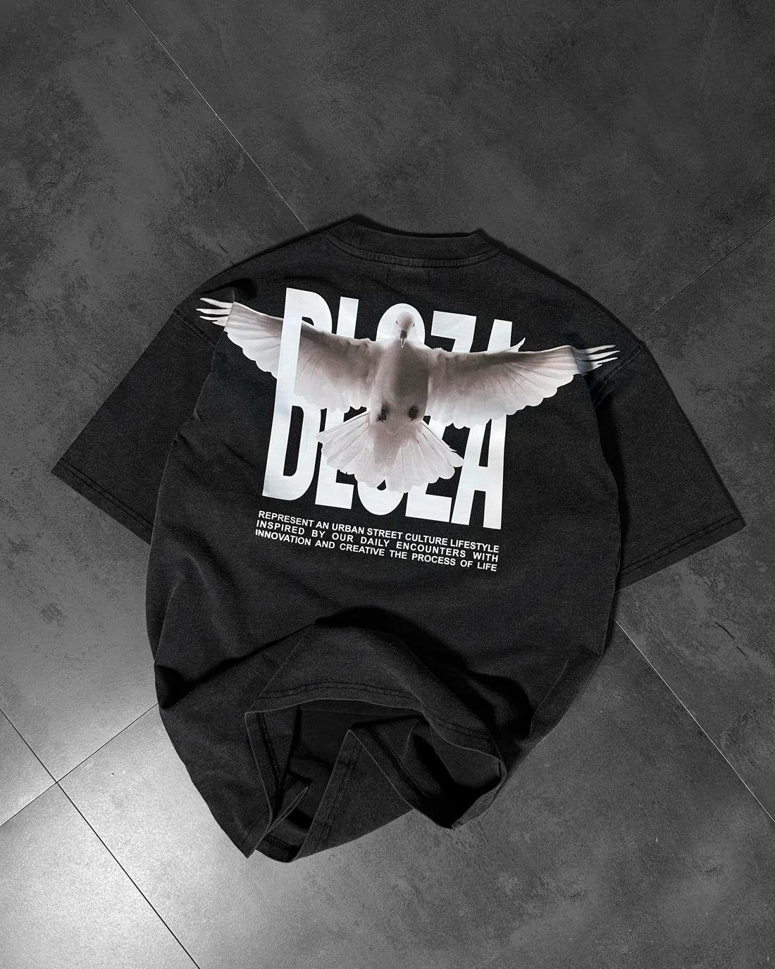 Pigeon TSHIRT BLACK SMALL
