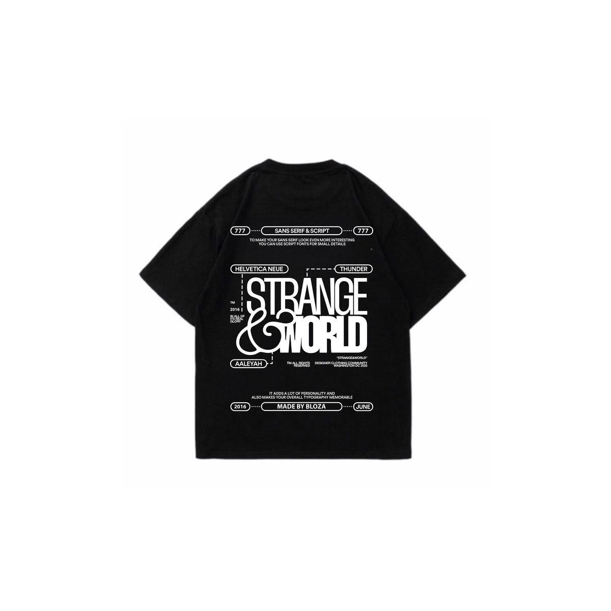 STRANGE WORLD  T-shirt