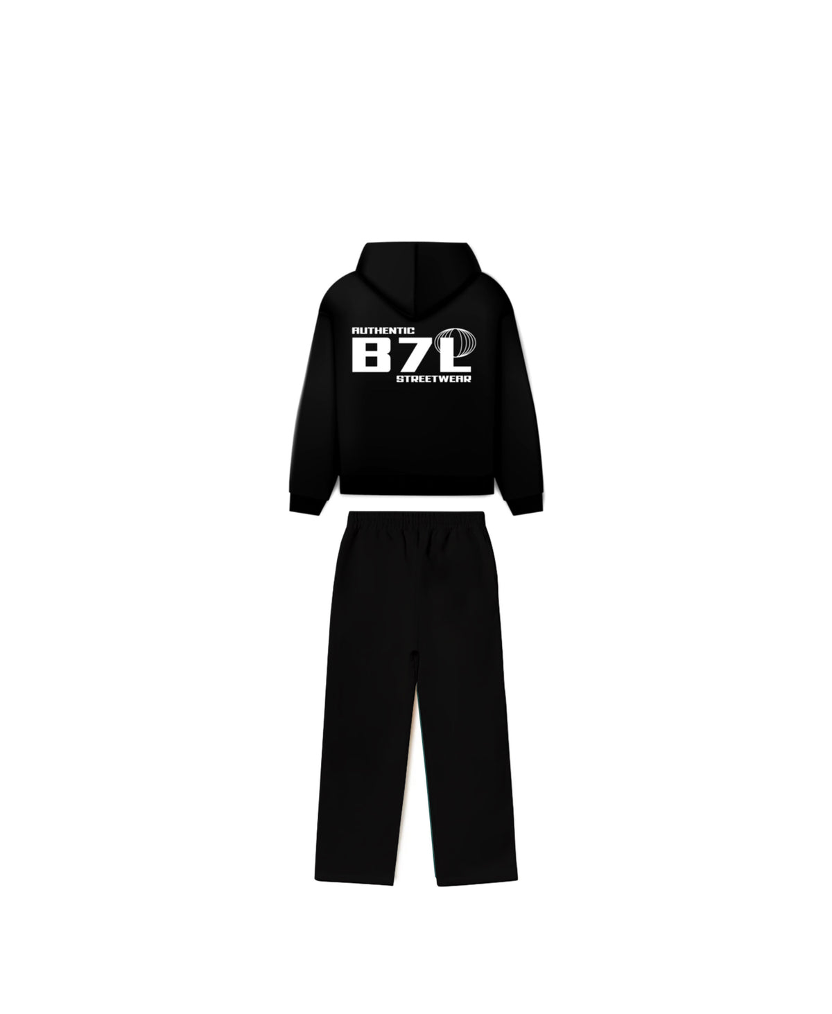 BLOZA FUTURE OPEN BOTTOM SWEATPANTS & HOODIE SET