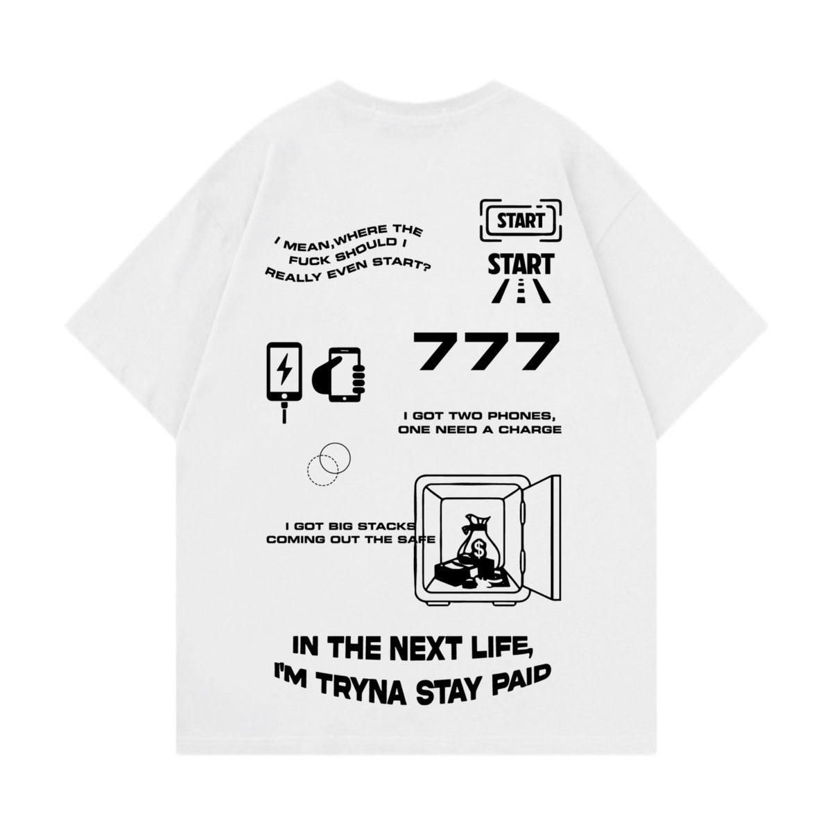 Money in the grave T-shirt