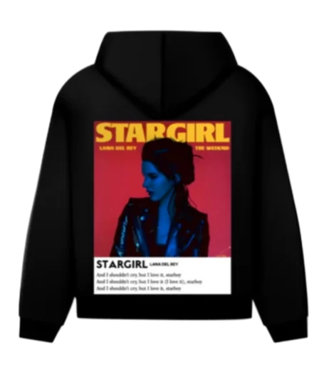 STARGIRL HOODIE BLACK SMALL