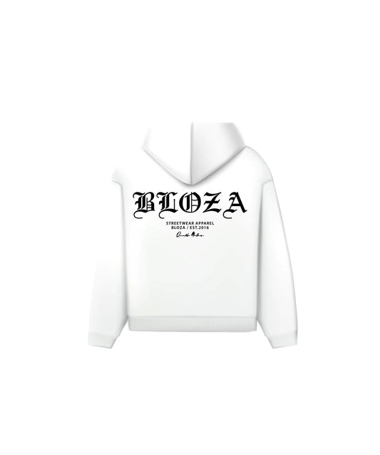 BLOZA SIGNATURE HOODIE WHITE 4XL