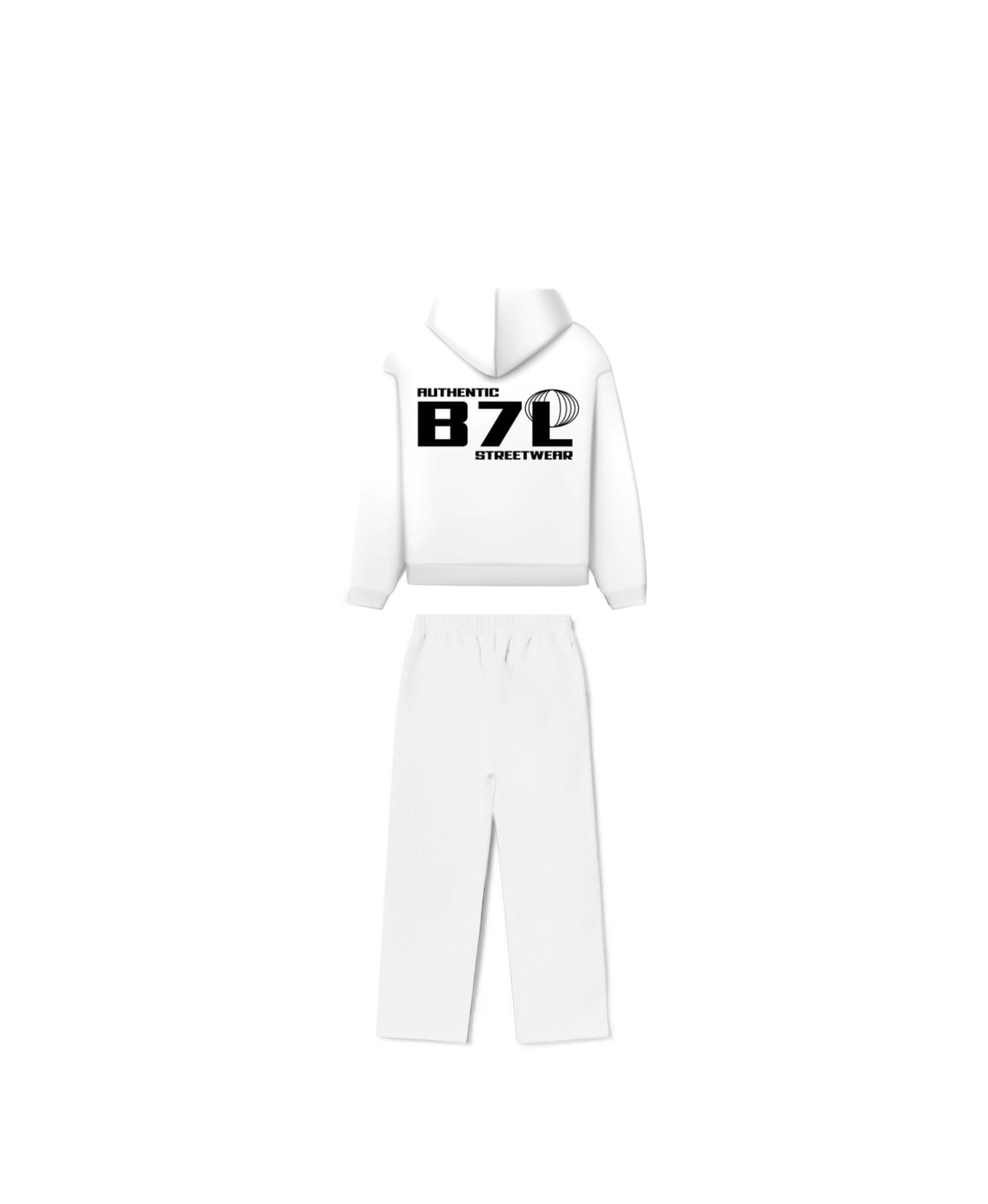 BLOZA FUTURE OPEN BOTTOM SWEATPANTS & HOODIE SET
