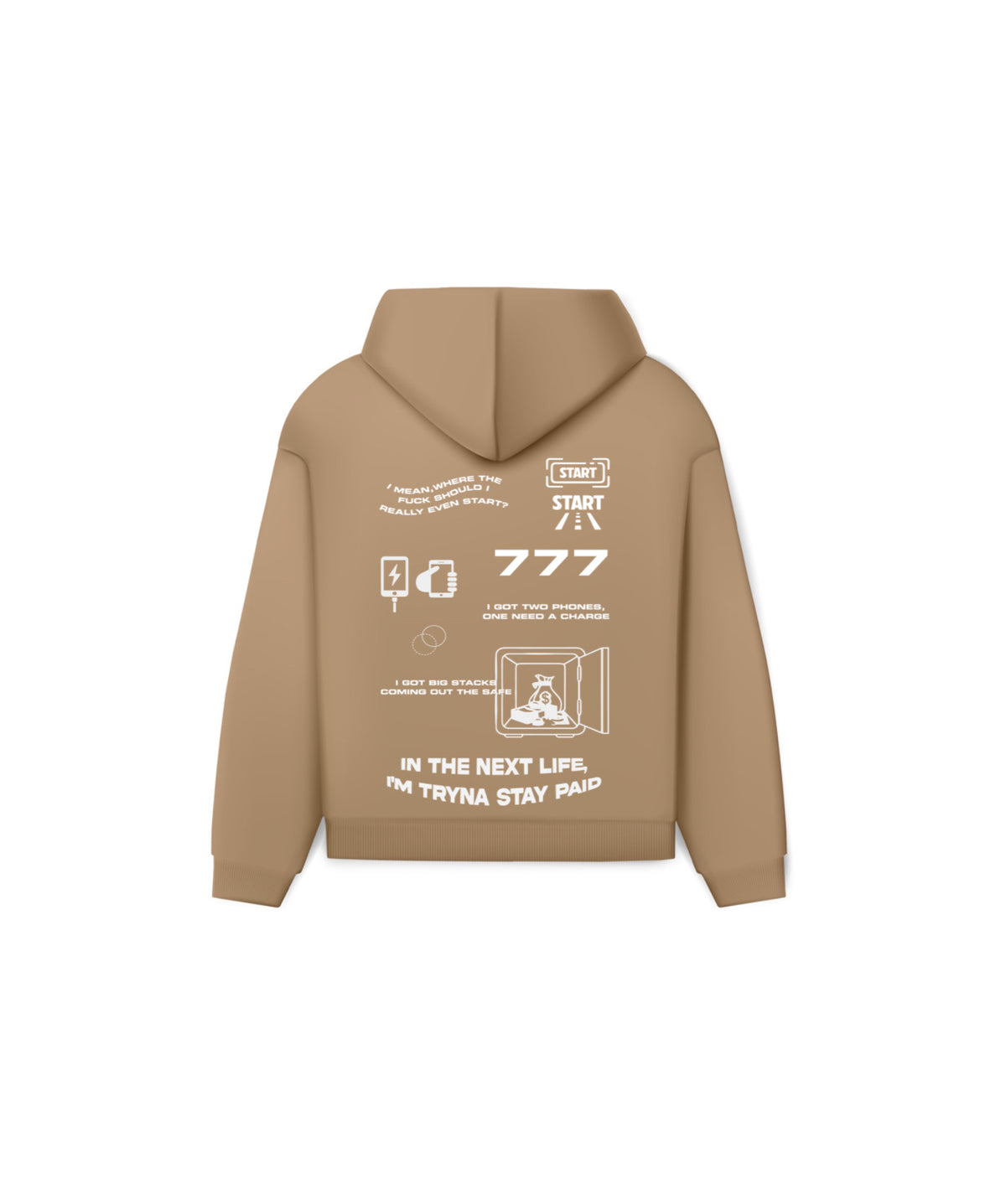 MONEY IN THE GRAVE HOODIE