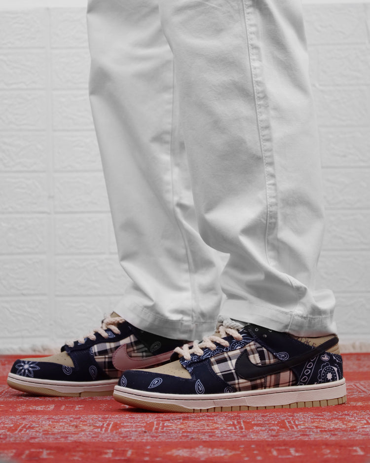 White Baggy Cargo Pants