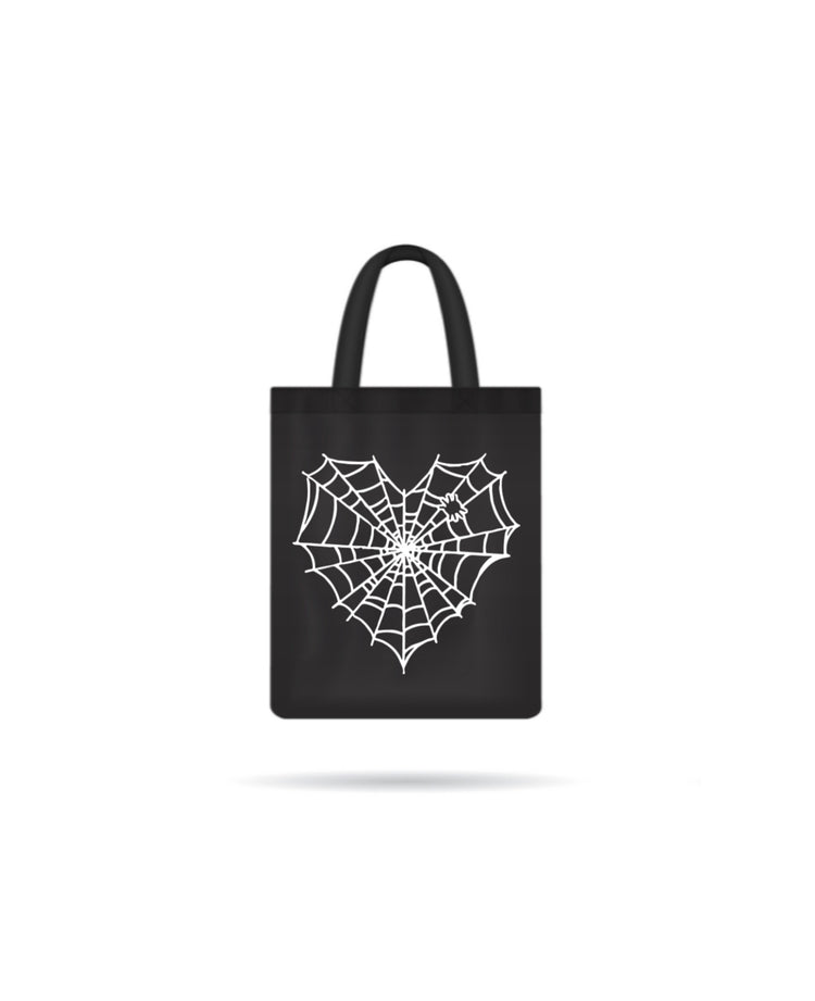 HEART OF WEB TOTE BAG