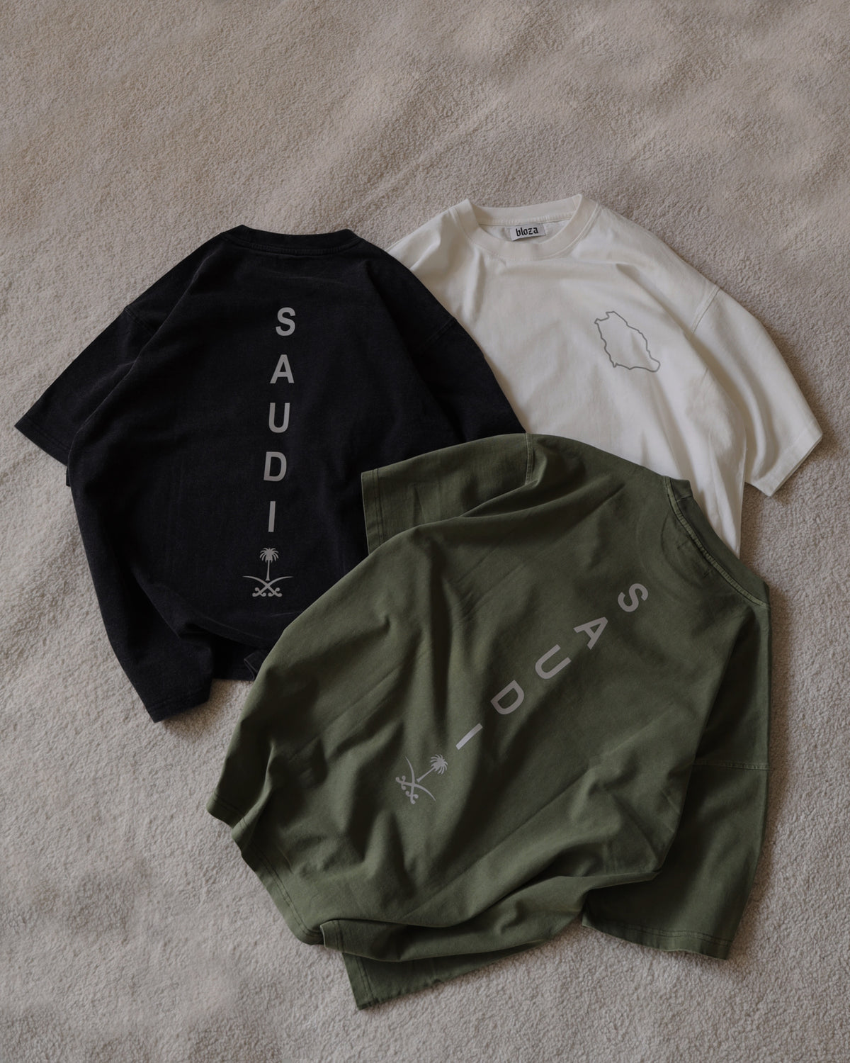KSA SAUDI T-shirt- Oversized Cotton