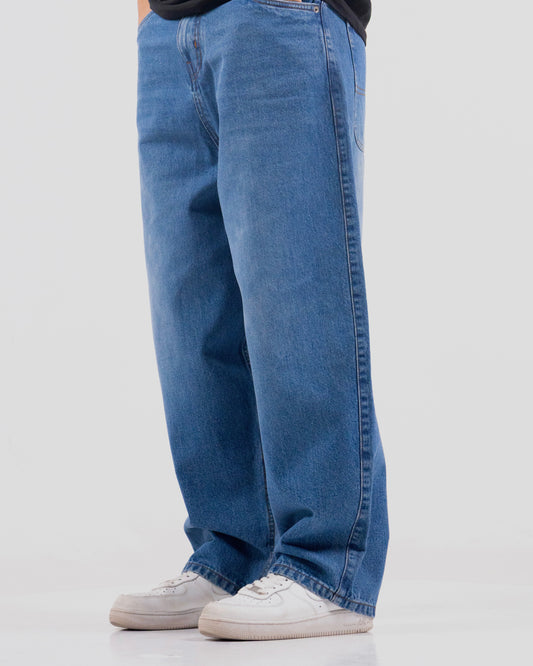 VINTAGE BAGGY JEANS IN BLUE
