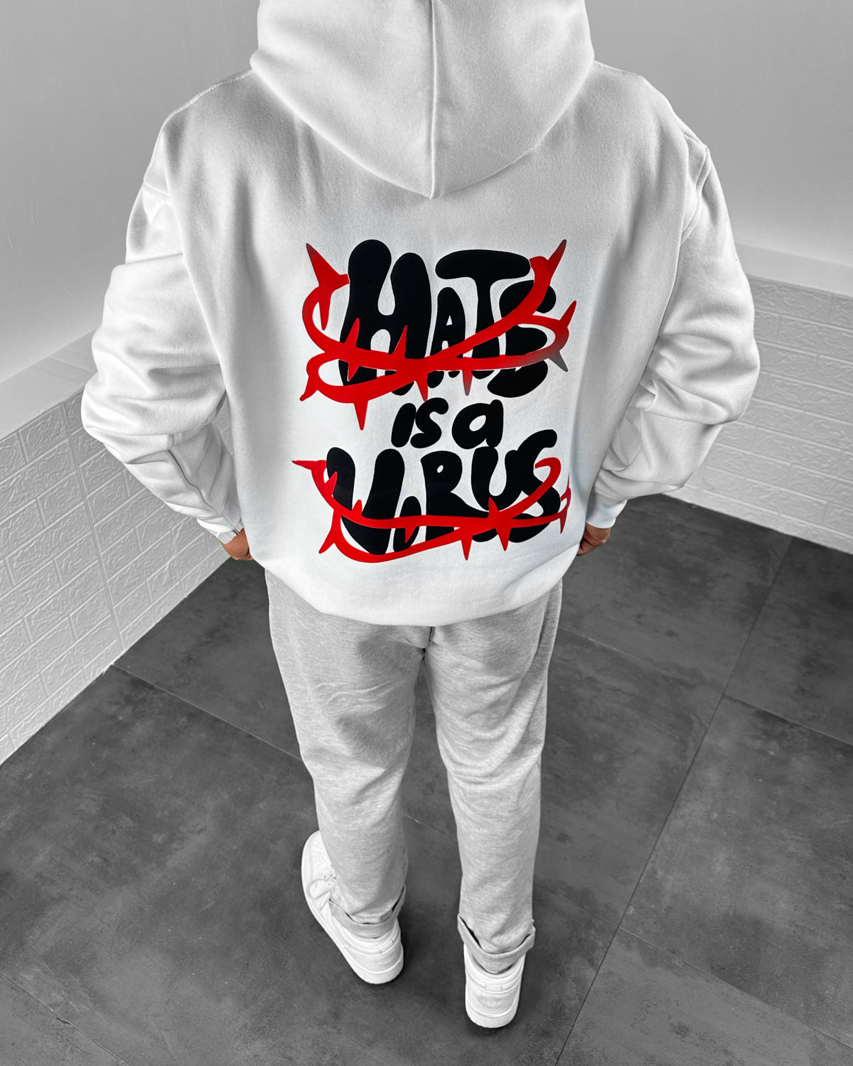 HATE IS A VIRUS Hoodie