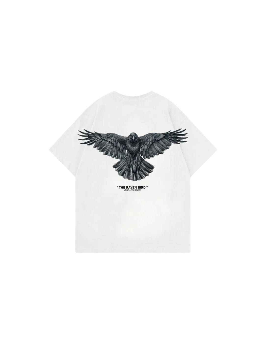 RAVEN TSHIRT WHITE 4XL