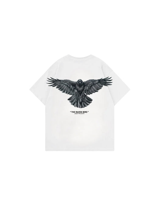 RAVEN TSHIRT WHITE 4XL