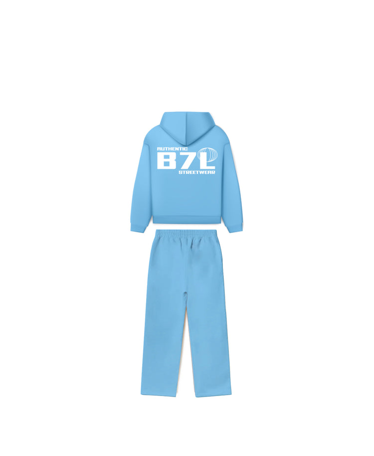 BLOZA FUTURE OPEN BOTTOM SWEATPANTS & HOODIE SET