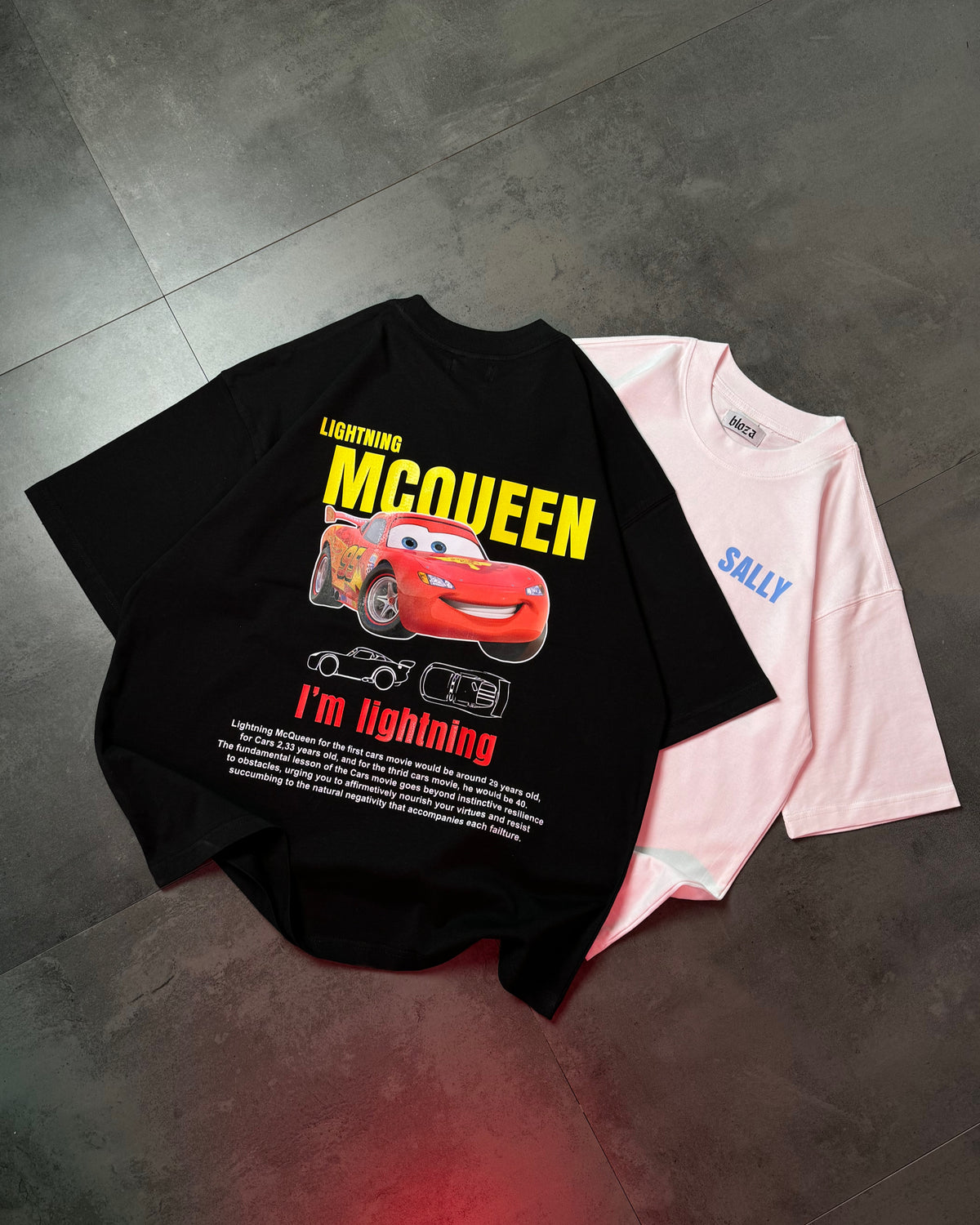 MCQUEEN & SALLY T-shirts