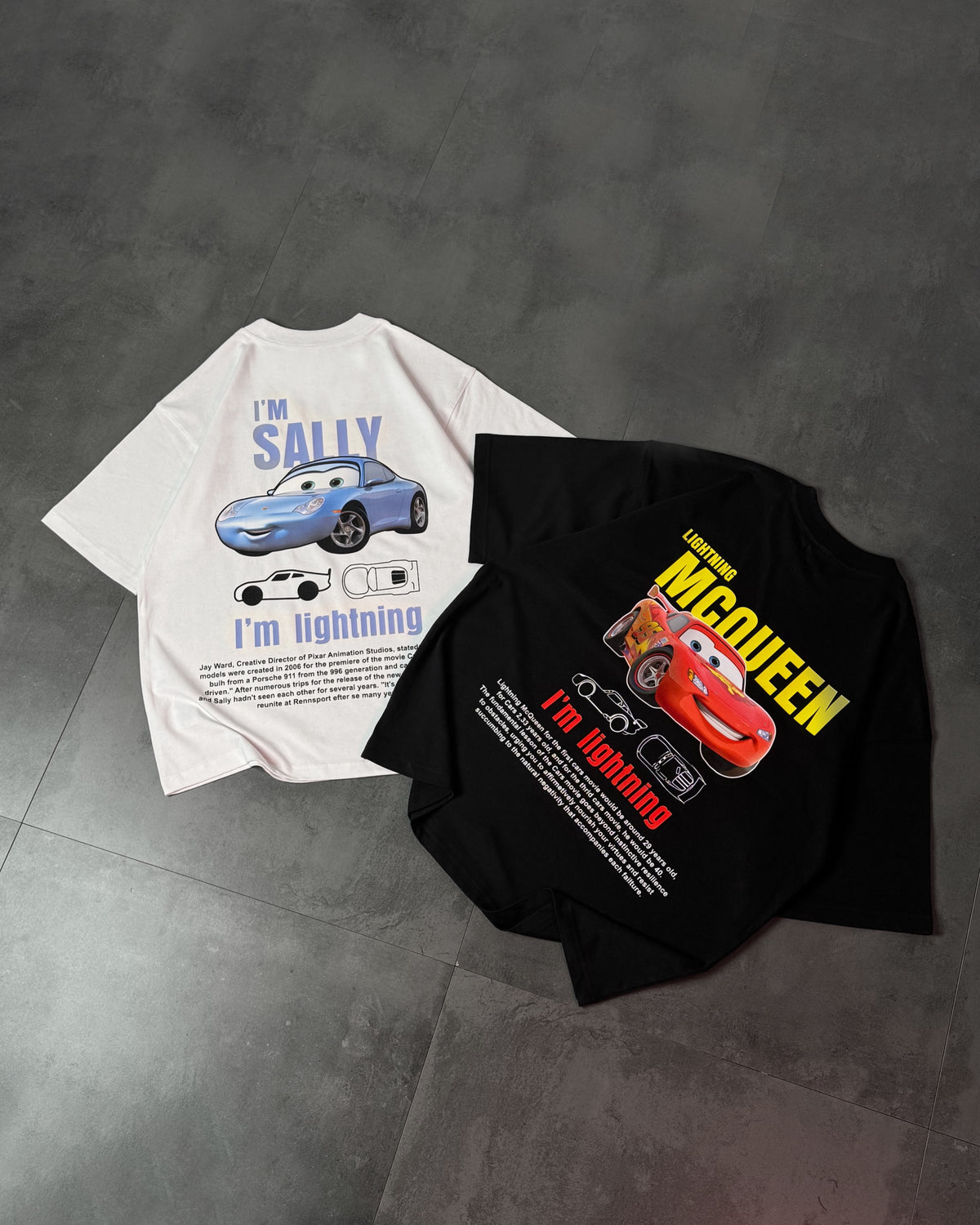 MCQUEEN & SALLY T-shirts