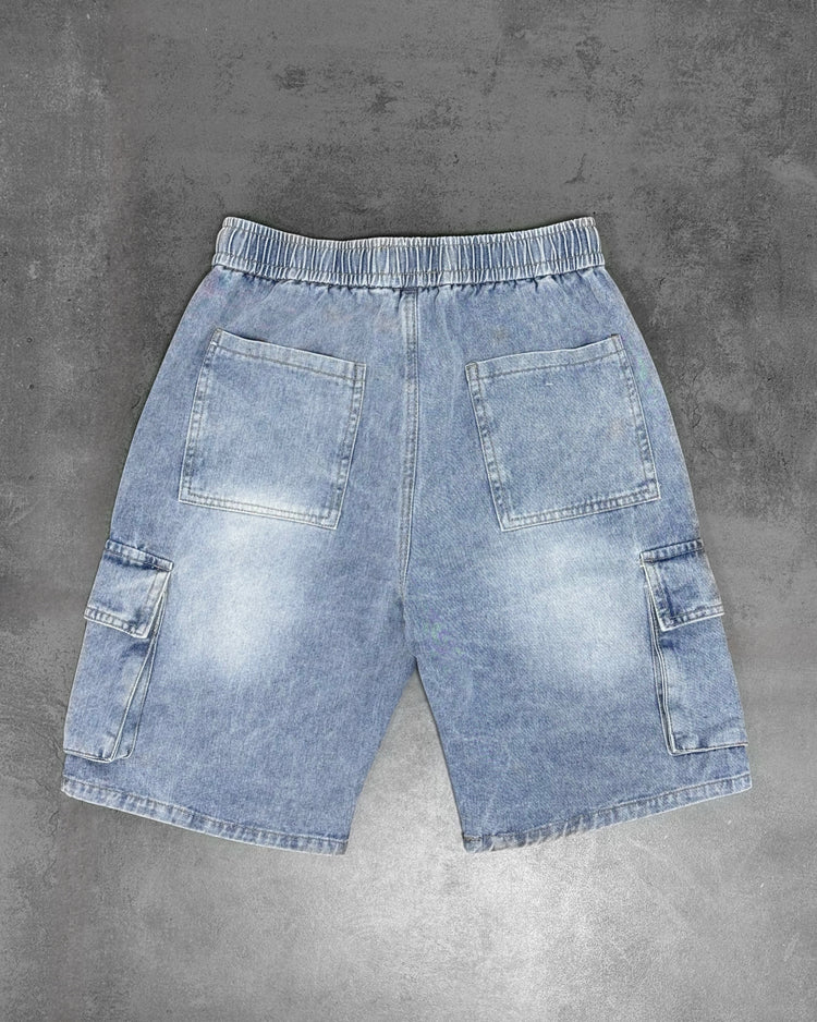 Jeans Cargo Shorts