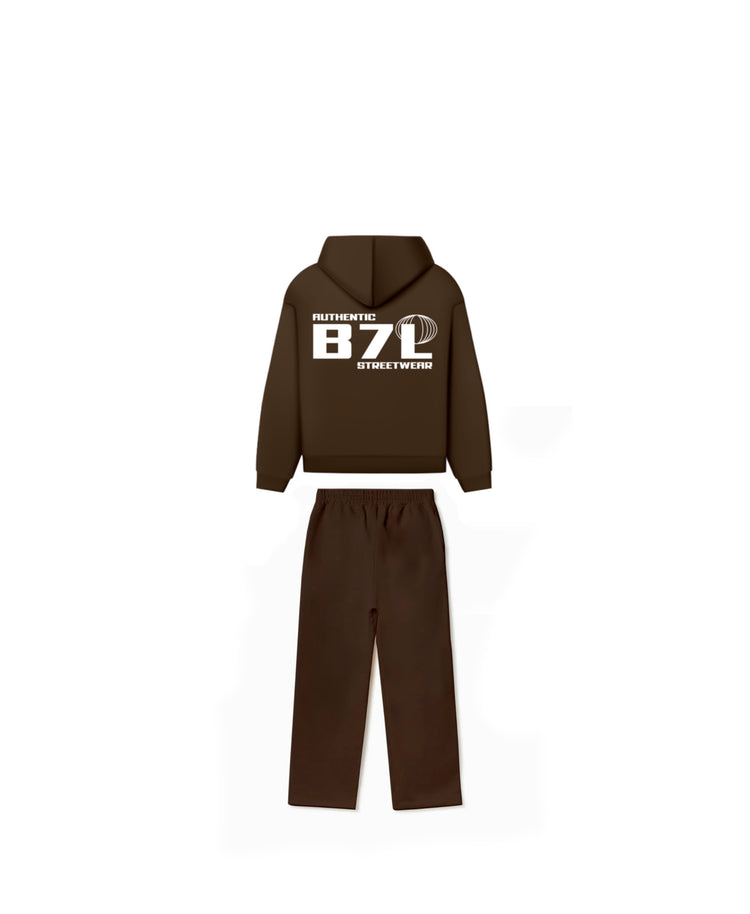 BLOZA FUTURE OPEN BOTTOM SWEATPANTS & HOODIE SET