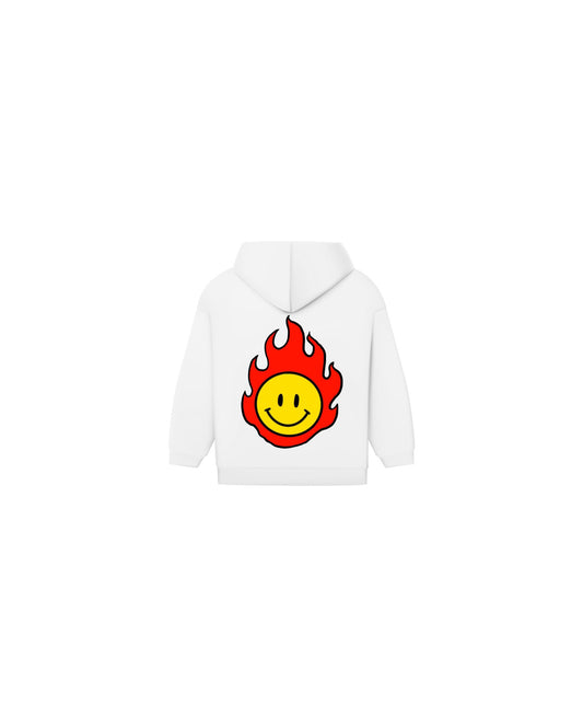 KIDS SMILEY FACE HOODIE