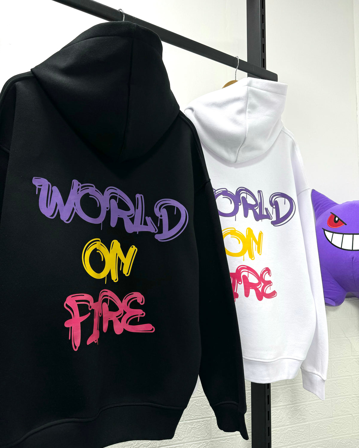 World On Fire Hoodie
