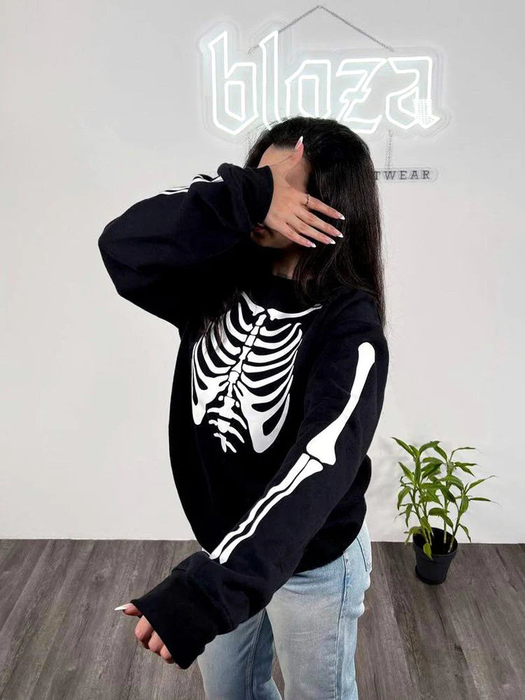 Skeleton sweatshirt Large