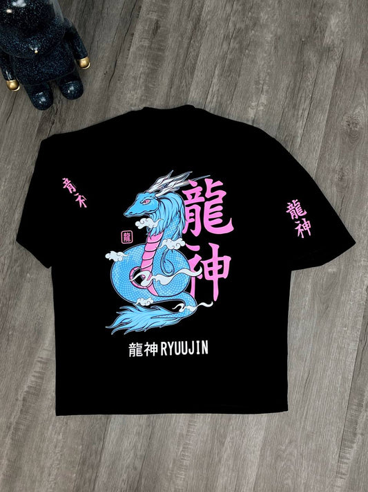 Chinese Dragon Super thick T-shirt (Large)