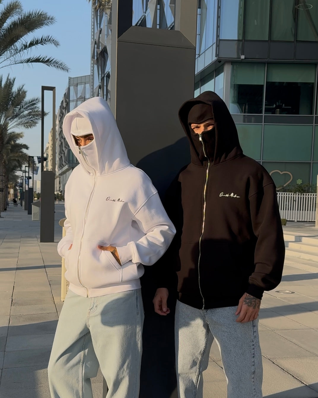 トップス BEEDEN B LOGO BALACLAVA ZIP UP TOPS B LOGO BALACLAVA ZIP UP TOPS – BEEDEN