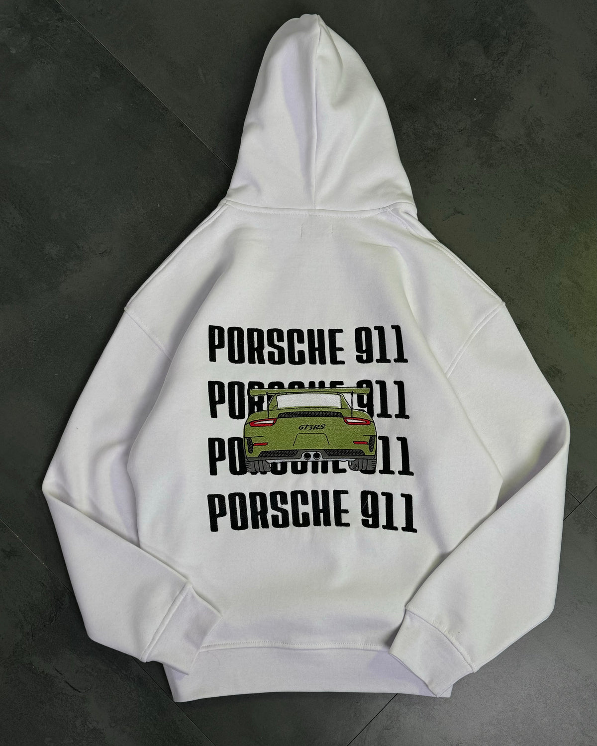 Embroidered Porsche 911 Hoodie